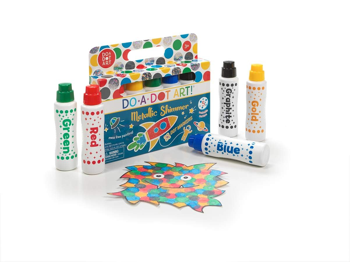 Do A Dot Metallic Shimmer Marker Set - A2Z Science & Learning Toy Store
