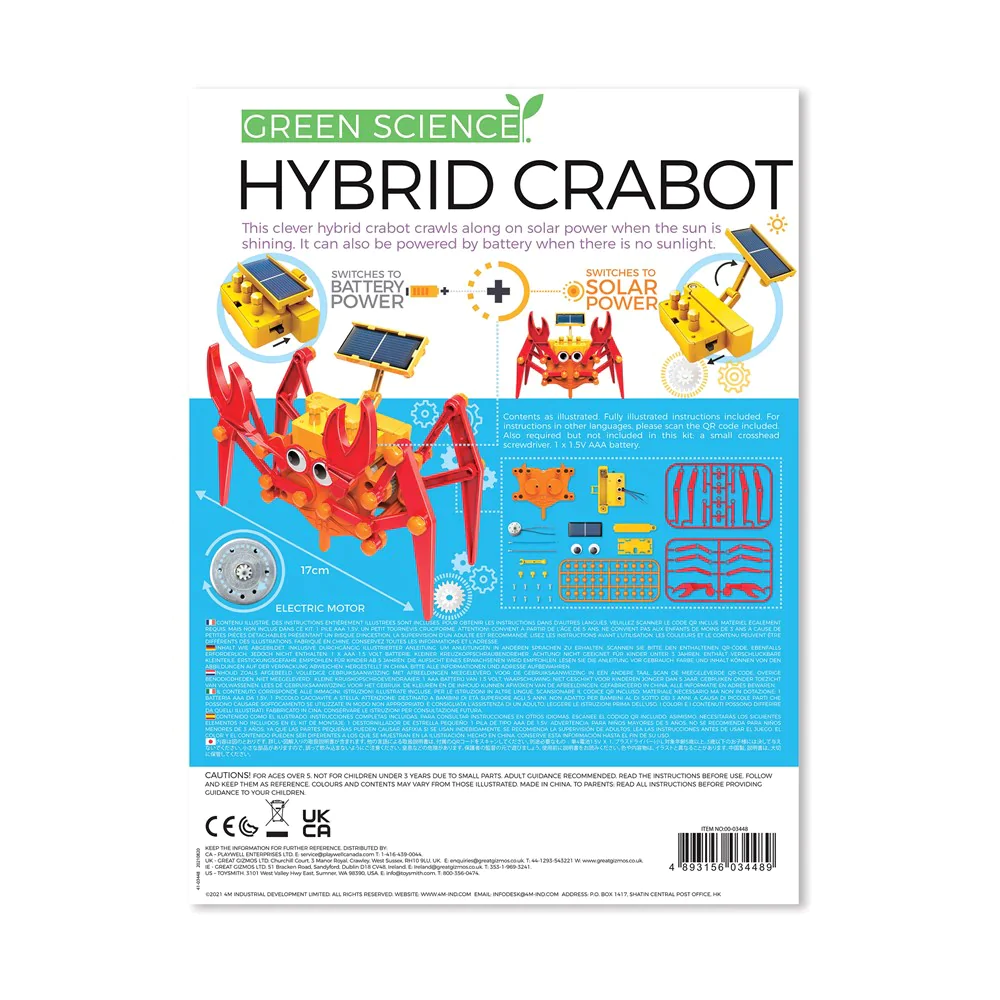 Hybrid Crabot A2z Science Learning
