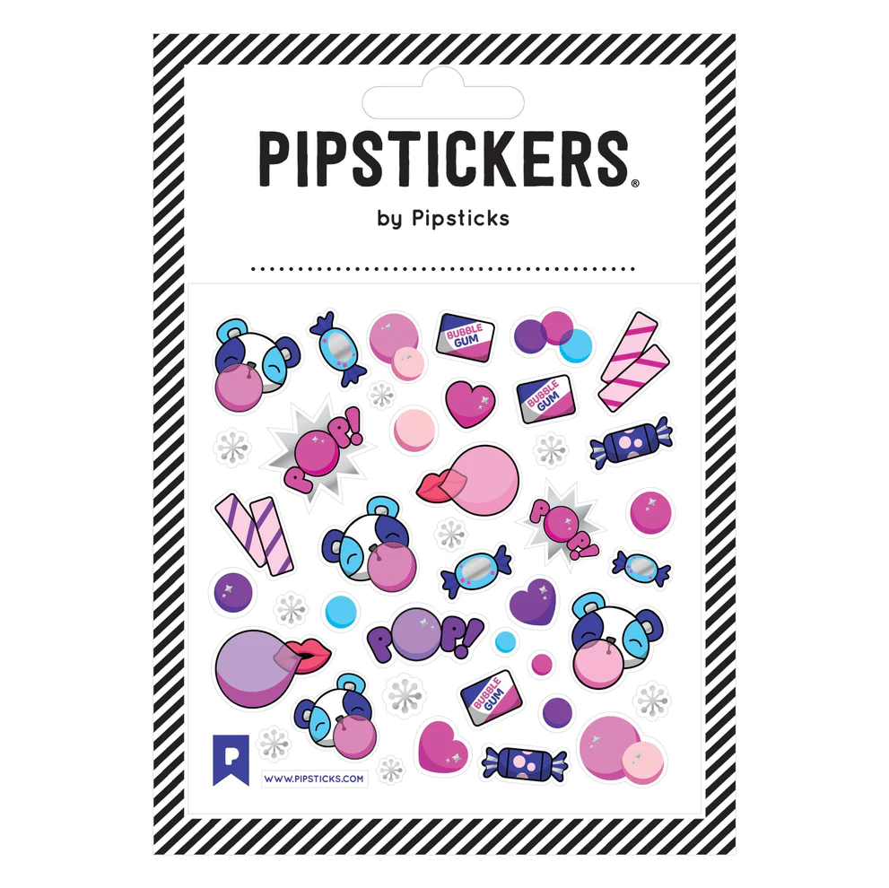 Pipsticks Bubble Whammy Sticker Sheet